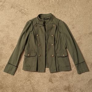 a.n.a Olive Military Jacket